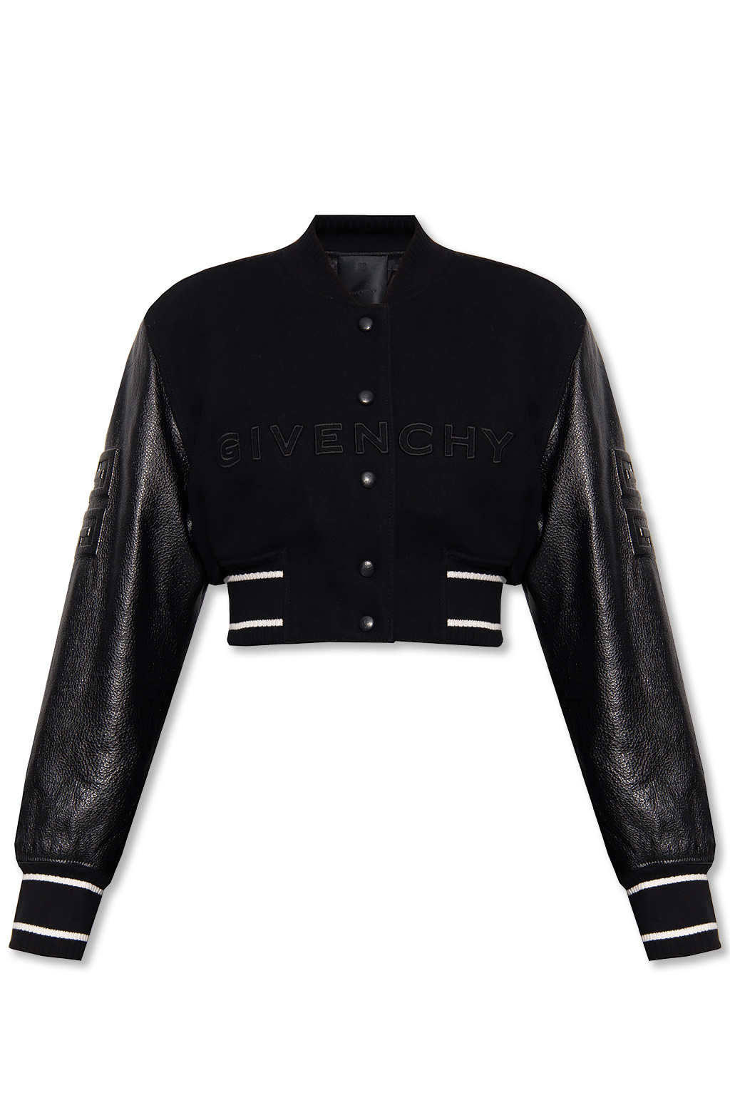 Givenchy Cropped bomber jacket