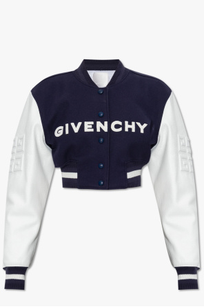 Givenchy Kids logo-print long-sleeved romper