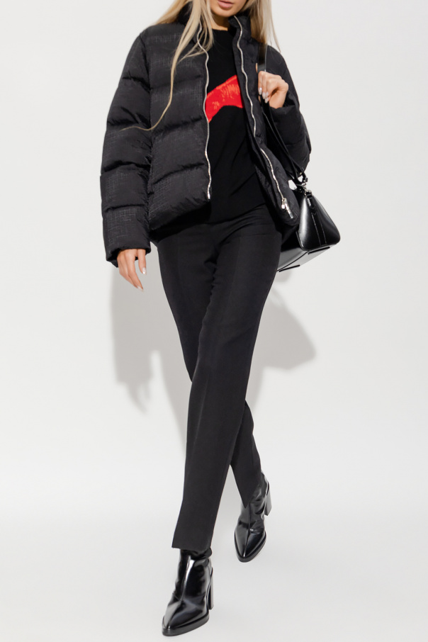 Givenchy Givenchy zigzag-sleeves logo jumper