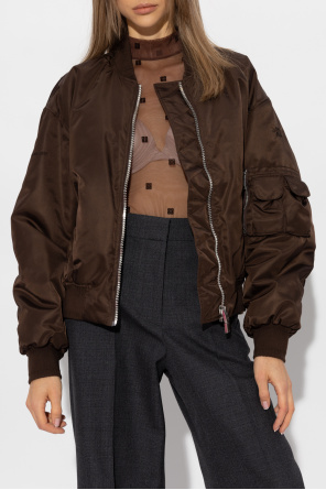 Givenchy Satin bomber jacket