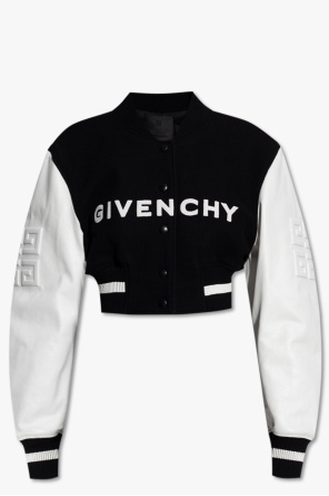 transparent jacket with logo givenchy jacket
