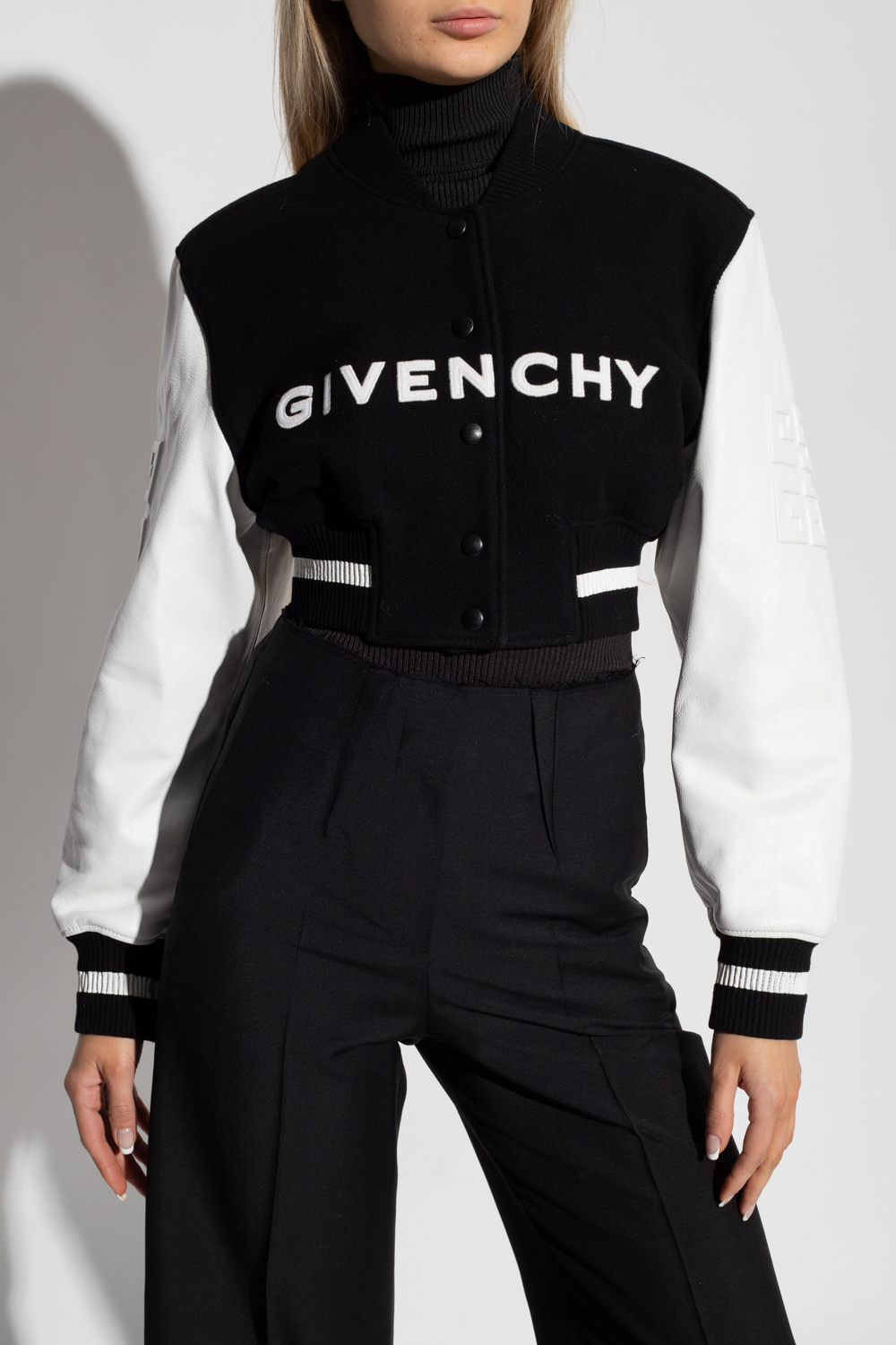 Givenchy jacket givenchy kids floral embroidery sweater dress item