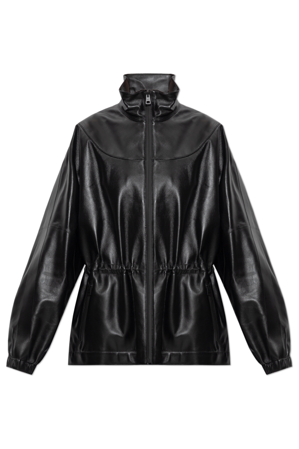 Leather jacket with stand-up collar od Givenchy