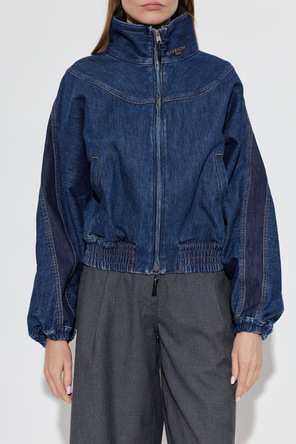 Givenchy Denim jacket with stand-up collar