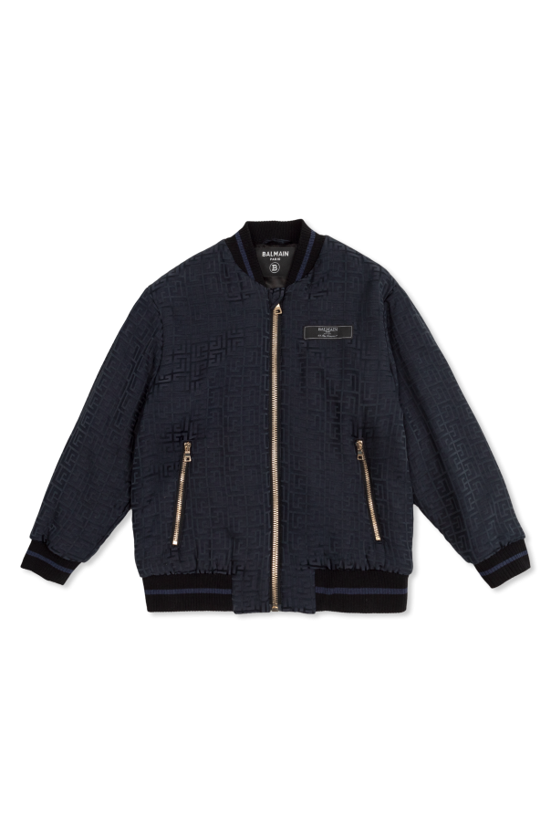 Balmain Kids Kurtka typu `bomber`