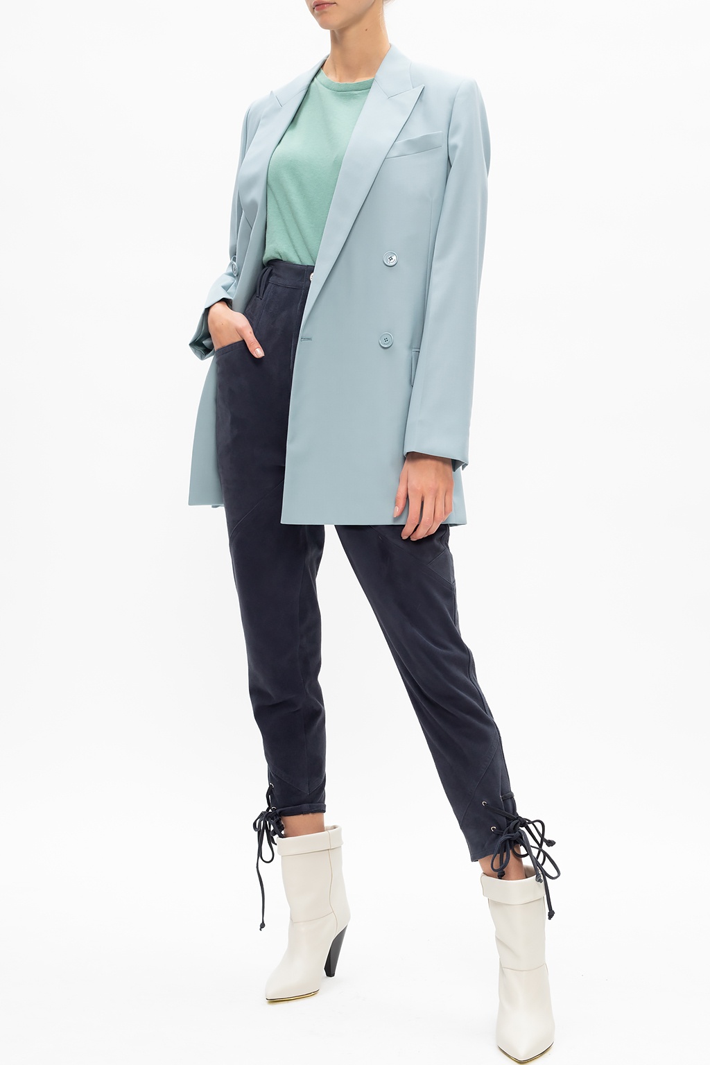 Givenchy wool single-breasted blazer - Blue