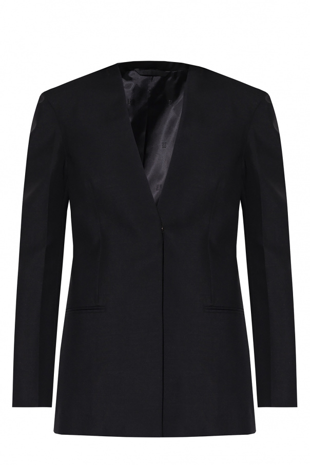 givenchy buttoned Cut-out blazer