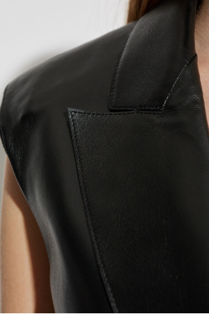 Givenchy Chaleco de cuero