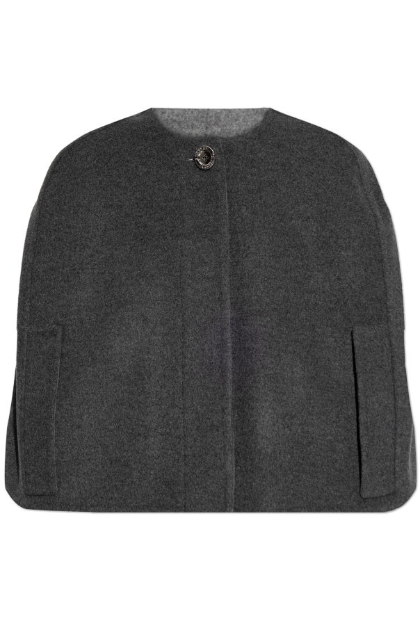 Short wool poncho od Givenchy