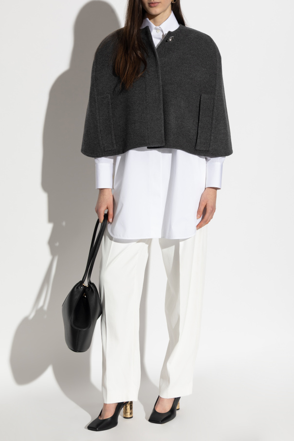 Givenchy Short wool poncho