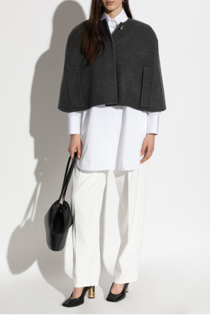 Short wool poncho od Givenchy