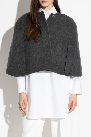 Givenchy Short wool poncho