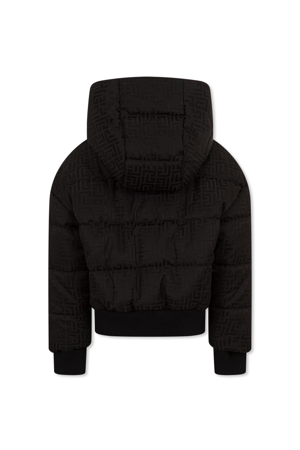 Balmain Kids Insulated jacket with hood