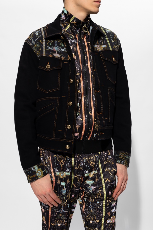 Louis Vuitton Printed Denim Jacket