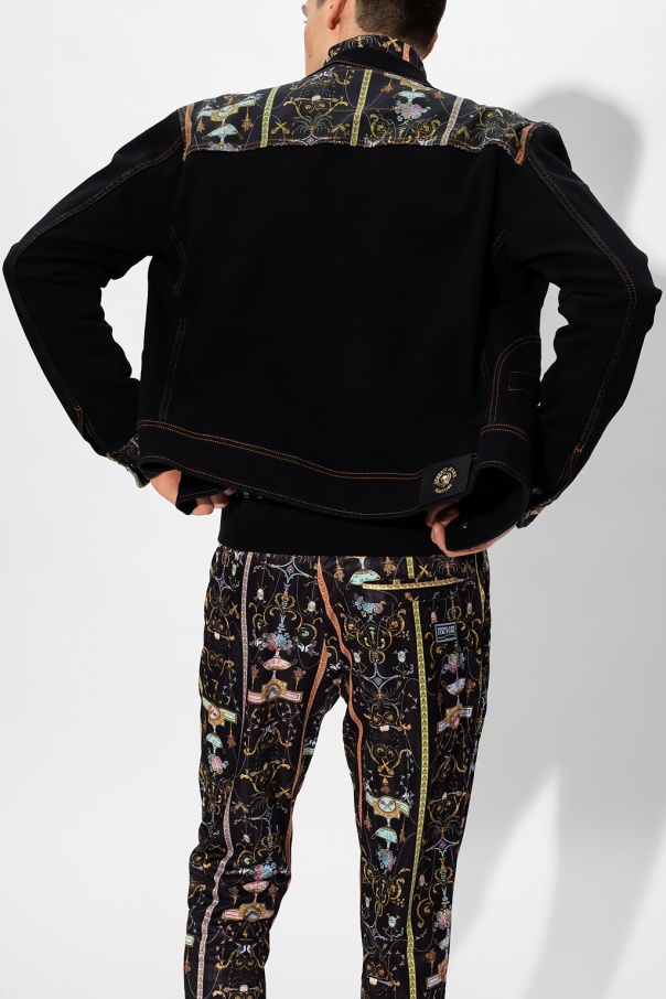 Versace Jeans Couture Printed denim 