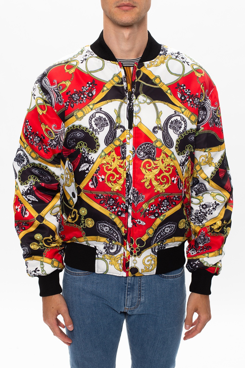 Preludio Agencia de viajes Gracias Versace Jeans Couture Insulated bomber jacket | Men's Clothing | Vitkac