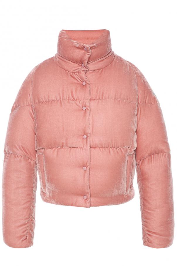 moncler velvet down jacket