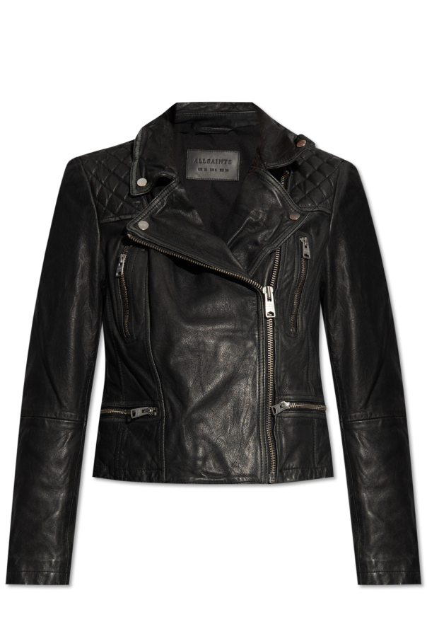 ‘Cargo’ leather jacket od AllSaints