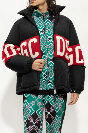 GCDS Down jacket with logo