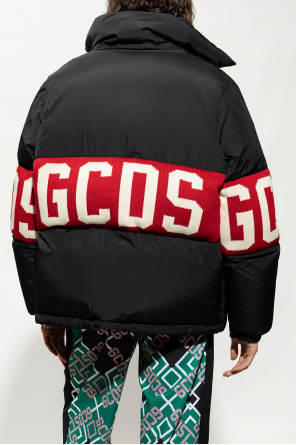 GCDS Down jacket with logo