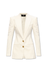 Balmain WHITE Single-breasted blazer