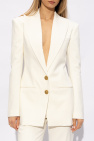 Balmain WHITE Single-breasted blazer