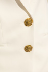Balmain WHITE Single-breasted blazer