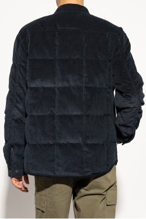 Woolrich Puchowa sztruksowa kurtka