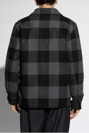 Woolrich Insulated shirt with check pattern