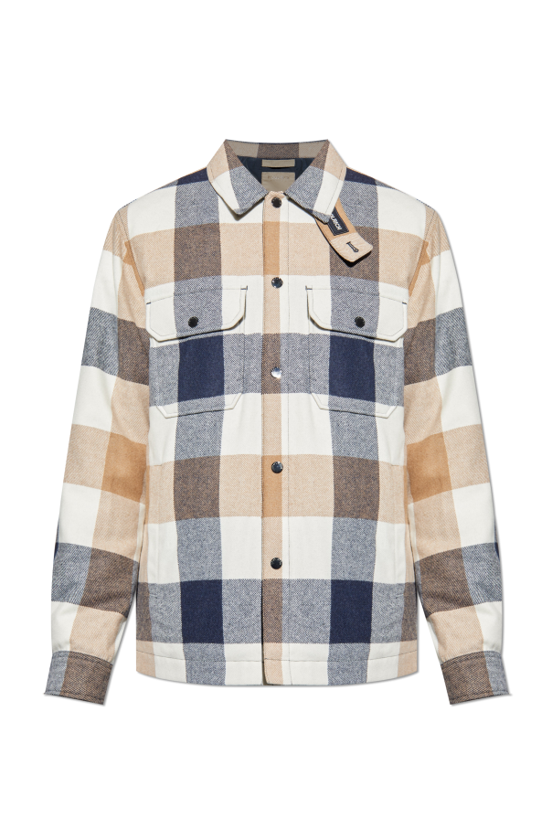 Shirt with a checked pattern od Woolrich