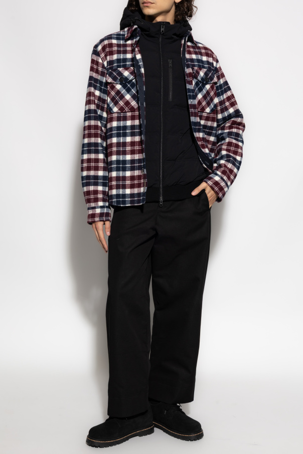 Woolrich Camisa con estampado de cuadros