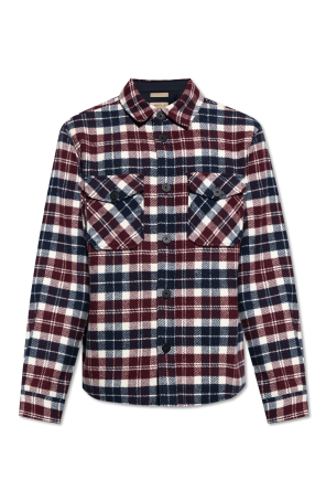 Plaid patterned shirt