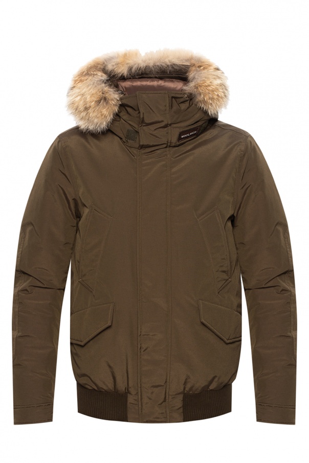 Woolrich Hooded down Wash jacket