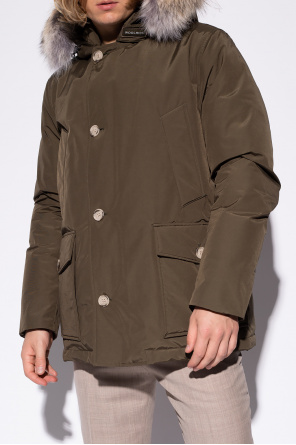 Woolrich Hooded down jacket