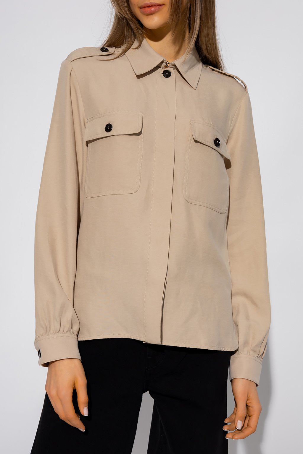 Woolrich Shirt with epaulettes