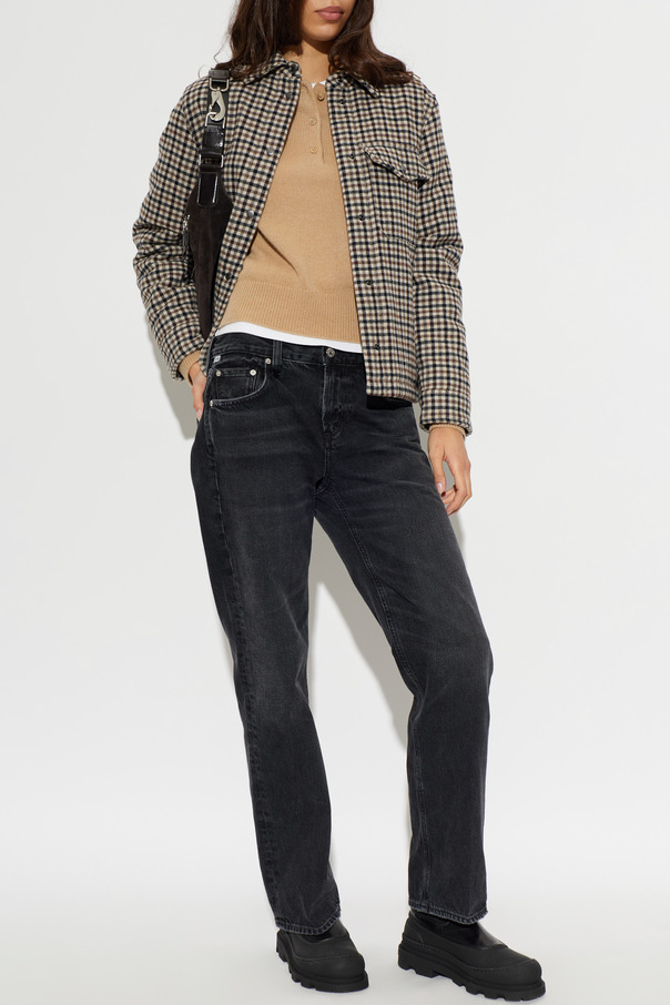 Woolrich Daunenjacke mit Karomuster
