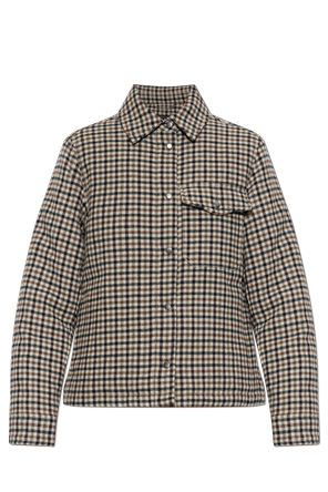 Check down jacket