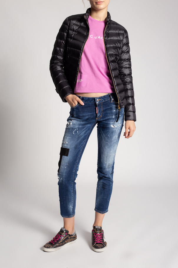 Woolrich Quilted jacket with standing collar