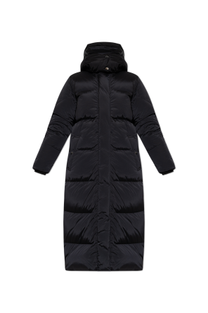 Long coat with detachable hood od Woolrich