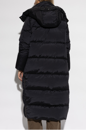 Woolrich Long coat with detachable hood