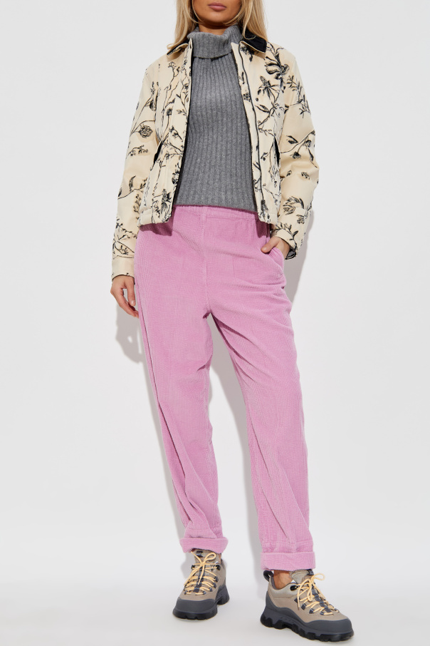 Woolrich Kurtka ze wzorem o aksamitnym wykończeniu