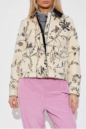 Woolrich Kurtka ze wzorem o aksamitnym wykończeniu