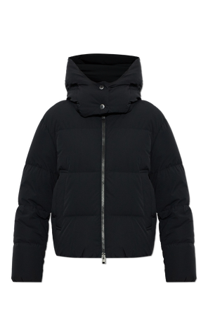 Quilted jacket with hood
