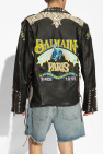 Balmain BLACK Biker jacket