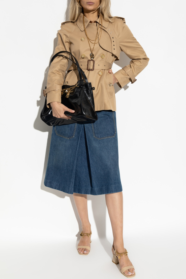 Chloé Short trench coat with belt