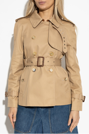 Chloé Short trench coat with belt