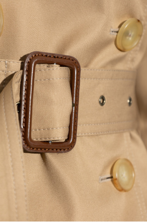 Chloé Short trench coat with belt