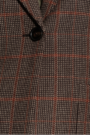 Chloé Marynarka ze wzorem w kratę