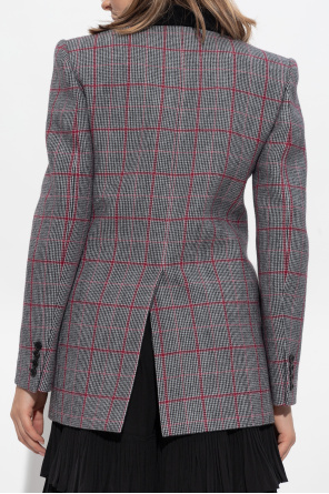 Chloé Double-breasted blazer with a check pattern