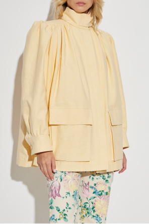 Chloé Oversize jacket with a stand-up collar